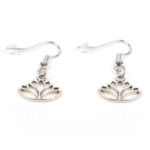 Kolczyki myga Kwiat Lotosu