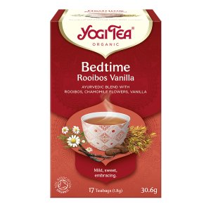 Herbata Yogi Tea Bedtime Rooibos Vanilla - Na sen Rooibos z wanilią (17x1,8g)