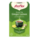 Herbata Yogi Tea Green Ginger Lemon - Zielona imbirowo-cytrynowa (17x1,8g)