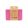 Klocek do jogi myga Foam Block - różowy