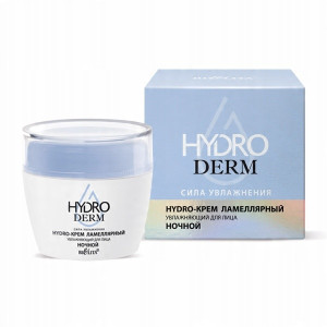 Belita HydroDERM Hydro - krem nawilżający do twarzy na noc, 50 ml