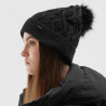 Czapka zimowa z pomponem 4F - czarny