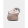 Czapka zimowa z pomponem 4F - różowy