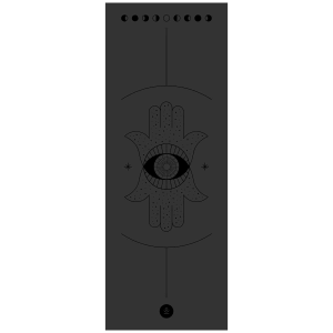 Mata do jogi Moonholi Pro Sticky Illumination Black 4mm