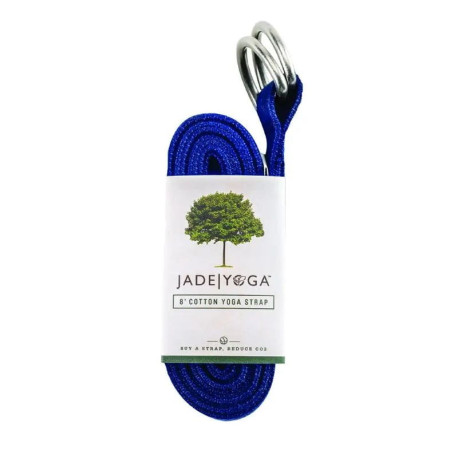 Pasek do jogi Jade Yoga Strap 244cm Niebieski