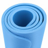 Mata do ćwiczeń fitness Spokey Softmat 1cm - błękitny