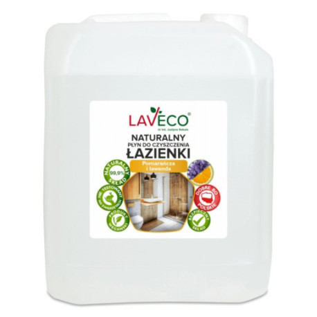 bio Płyn do Łazienek 5l pomarańczowo-lawendowy naturalny i ekologiczny
