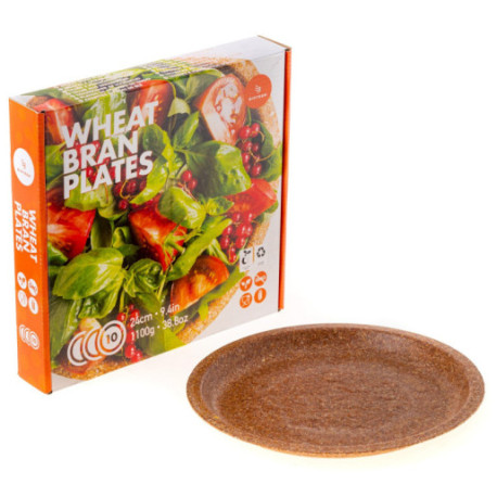 bio Talerz 24M biodegradowalny talerz z otrąb