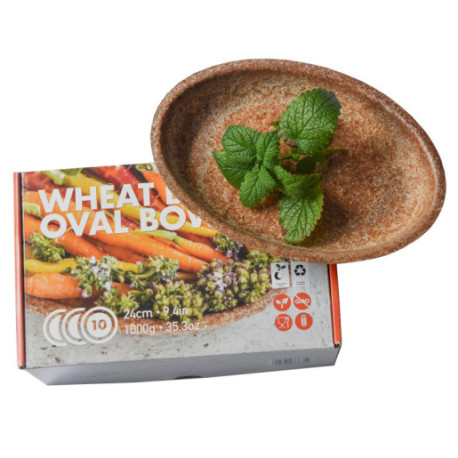 bio Półmisek 24M biodegradowalny półmisek z otrąb