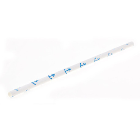 bio Słomki Papierowe "żeglarski rejs" 200x6 box