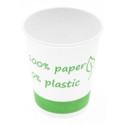 bio Kubek 250 papier "0% plastik" biodegradowalny kubek z celulozy