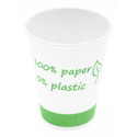 bio Kubek 300 papier "0% plastik" biodegradowalny kubek z celulozy
