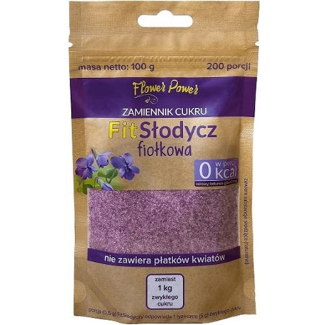 Fit Słodycz Fiołkowa Naturalna słodycz 100 g