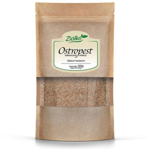 Ziółko Ostropest mielony odtłuszczony 500 g