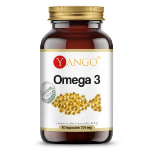 Yango Omega 3 Kwasy Tłuszczowe 709 mg 60 K