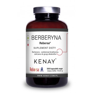 Kenay Berberyna Rebersa 300 kapsułek