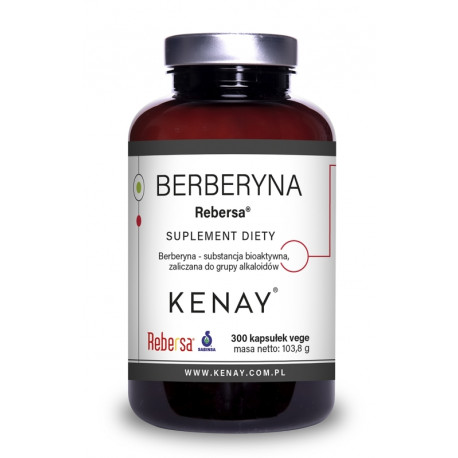 Kenay Berberyna Rebersa 300 kapsułek