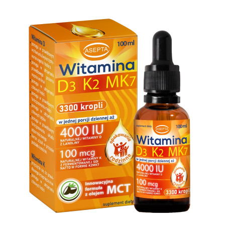 Asepta Witamina D3K2MK7 10 ml