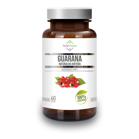 Soul Farm Premium Guarana Ekstrakt 500 mg 60 k