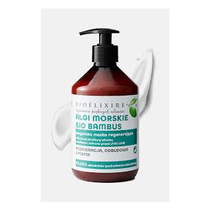 Bioelixire Algi Morskie Bio Bambus maska wegańska