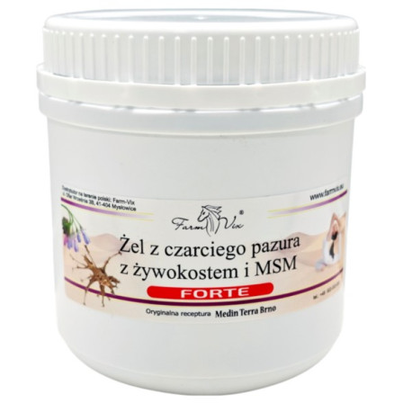 Farm-vix Żel Czarci Pazur z żywokostem i MSM forte