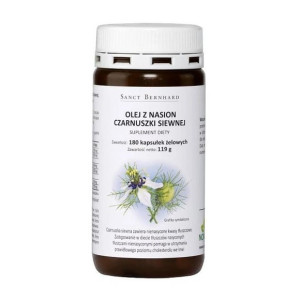 Olej z nasion czarnuszki siewnej 180 k