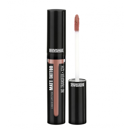 LUXVISAGE Matowa, długotrwała szminka MATT TATTOO NO TRANSFER 12H, 103 Caramel nude, 3,8 ml