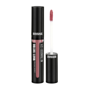 LUXVISAGE Matowa, długotrwała szminka MATT TATTOO NO TRANSFER 12H, 104 Lilac nude, 3,8 ml
